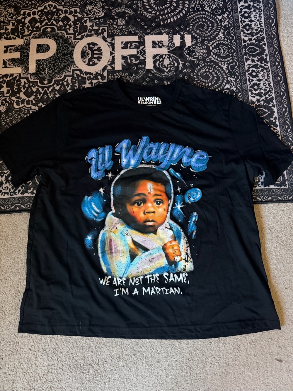 Lil Wayne Black Graphic Tee - 'We Are Not The Same'